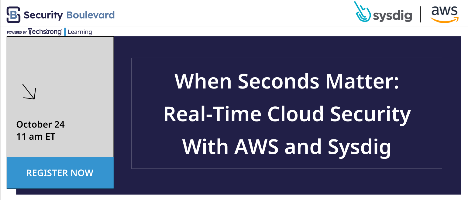 When Seconds Matter: Real-Time Cloud Security With AWS and Sysdig
