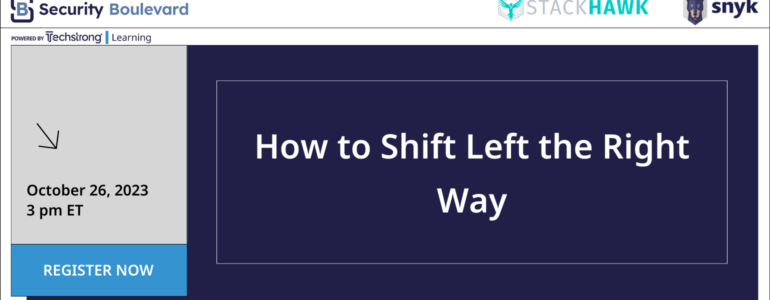 How to Shift Left the Right Way